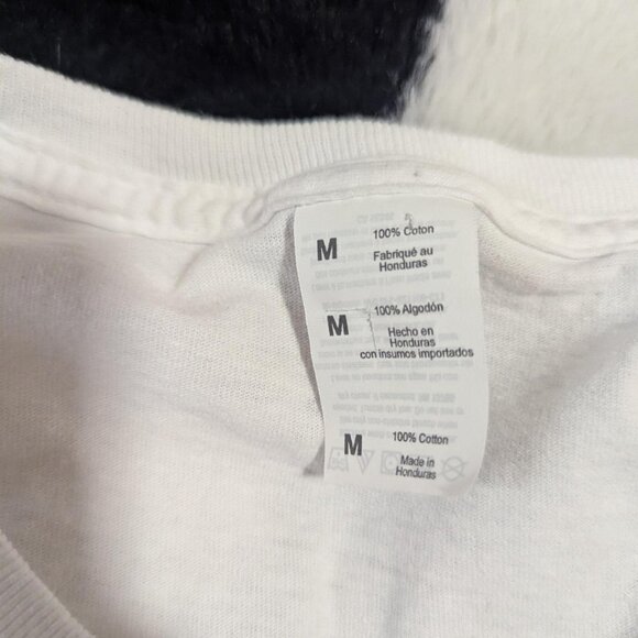 LSU Tigers W fit. Perfect hite Graphic T Shirt- Unisex Size M - Picture 3 of 3